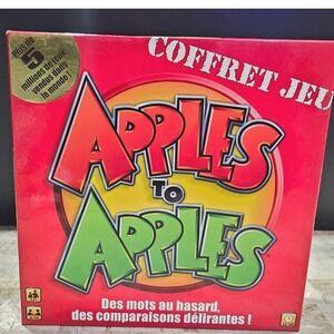 Apples to Apples Party Card Game French Edition Complete 800 Cards